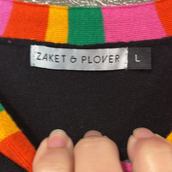 Zaket Plover silk blend sweater size L - Picture 5 of 8